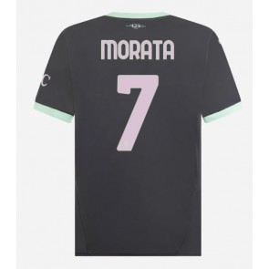 AC Milan Alvaro Morata #7 Tredjetröja 2024-25 Kortärmad